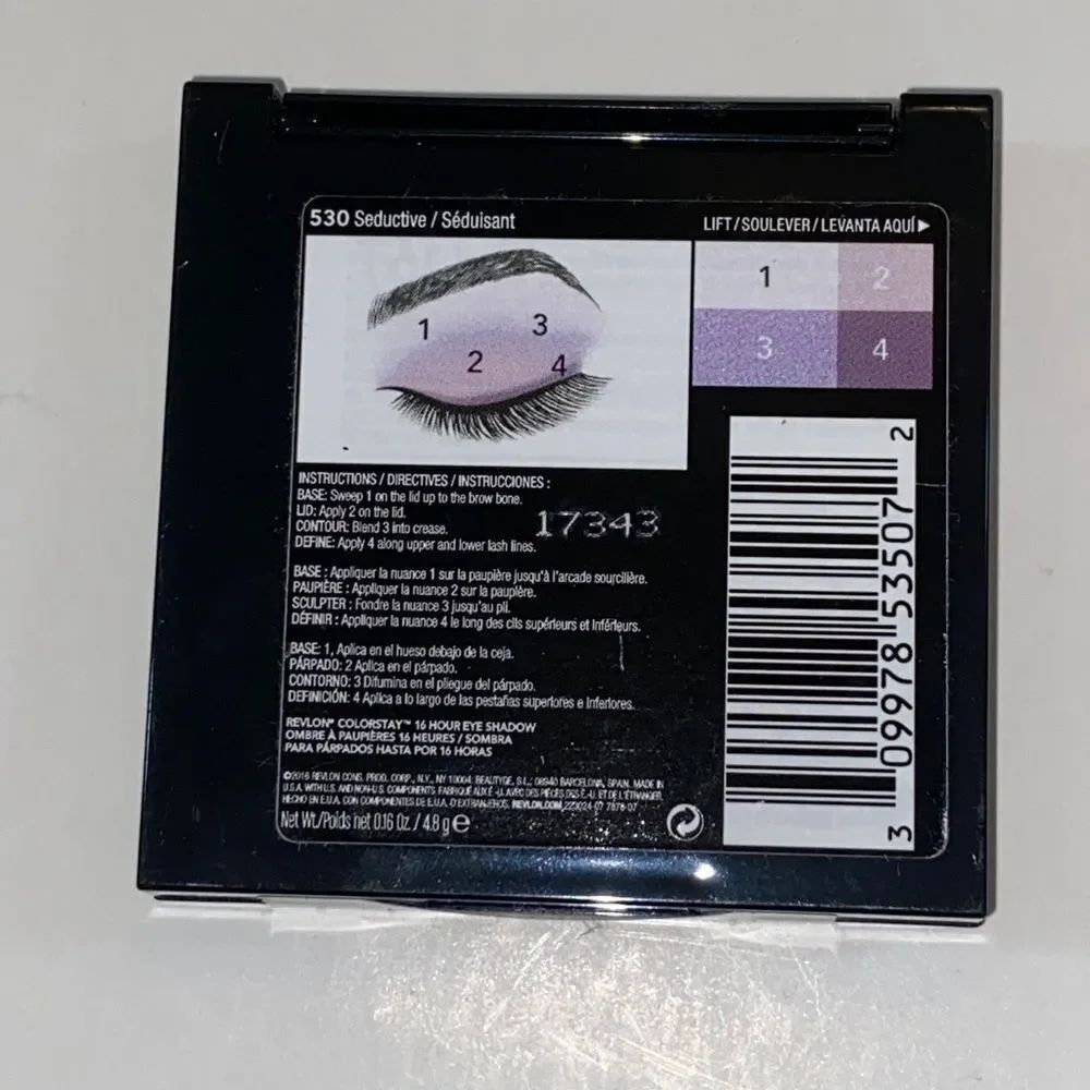 10/$50 Revlon Seductive Eyeshadow Quad with Purple Hues - Picture 4 of 4